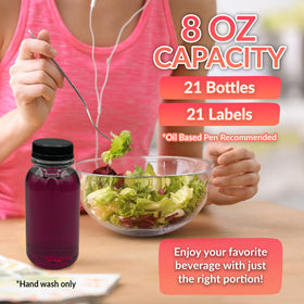 Reli 21-pack label stickers for quick drink labeling and organization.