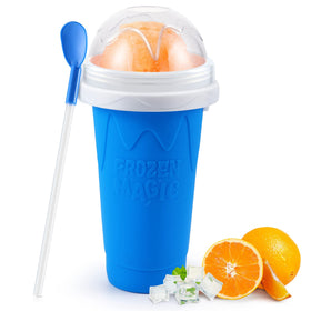 RELPOM Slushie Cup ready to freeze for quick, creamy treats