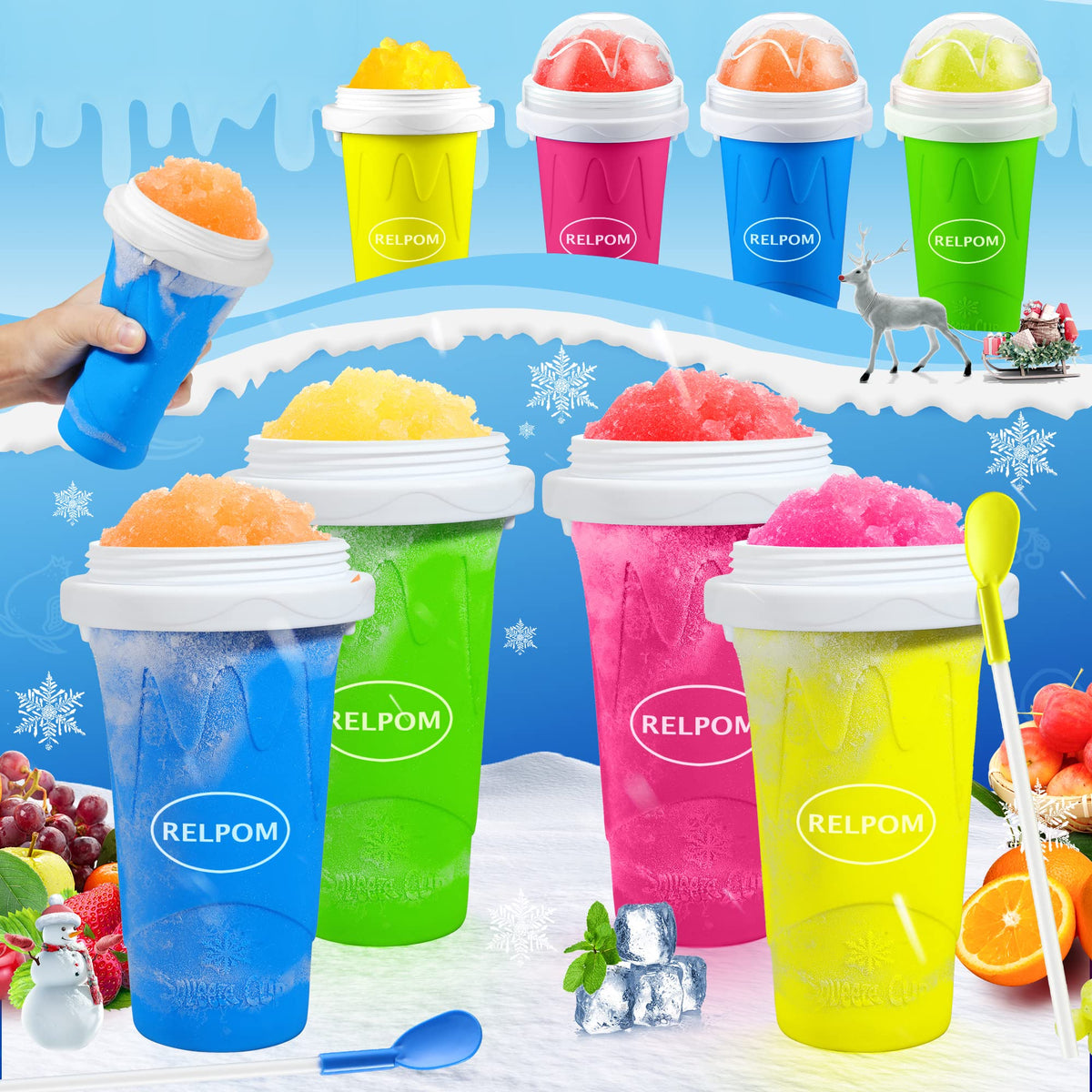 RELPOM Slushie Cup delights kids during the magical transformation