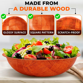 Reluen 8-inch bowls displayed for fruit and snacks at a casual dinner