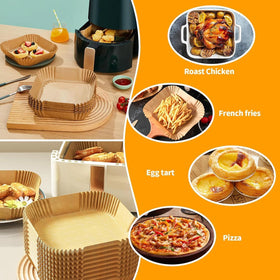ReLuien disposable parchment liners simplify post-cook cleanup after meals.