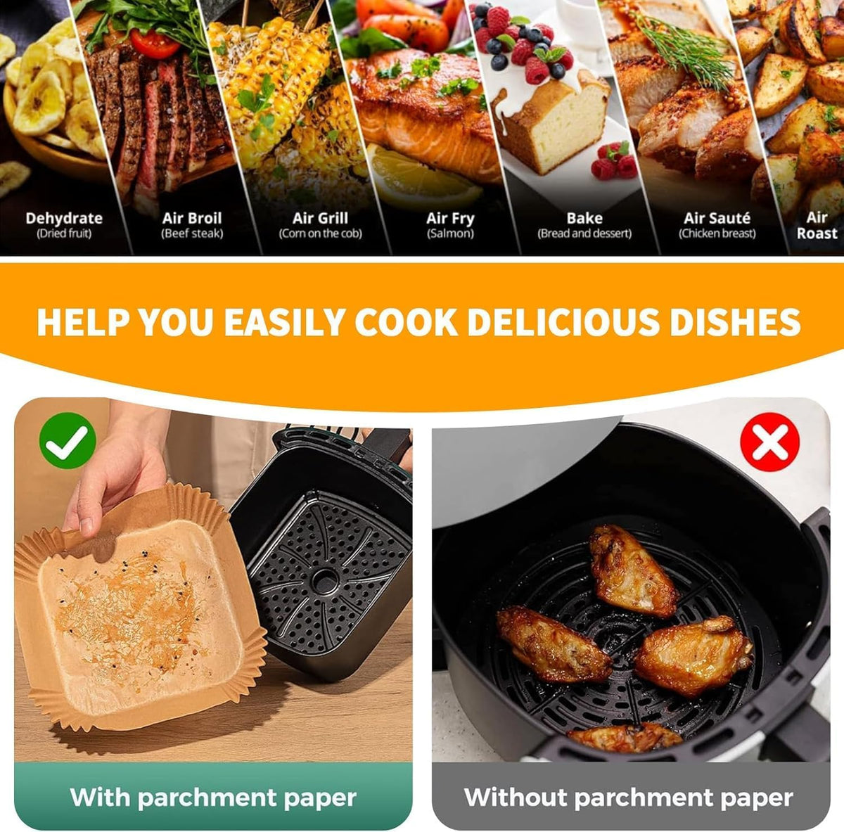 ReLuien liners ready for microwave, oven, or roasting tasks.