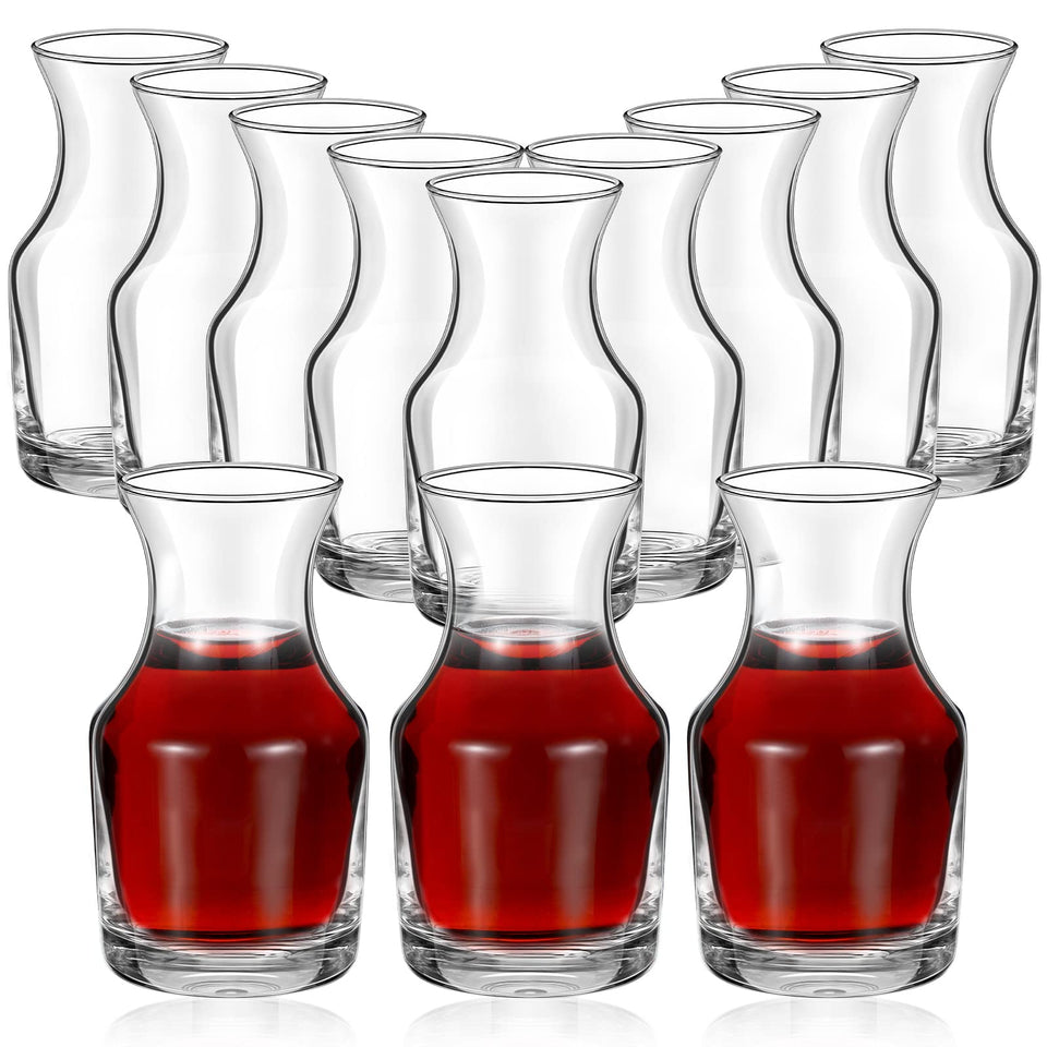 Remagr 12-pack mini wine carafe 6.5 oz shown for tasting sessions and easy sharing.