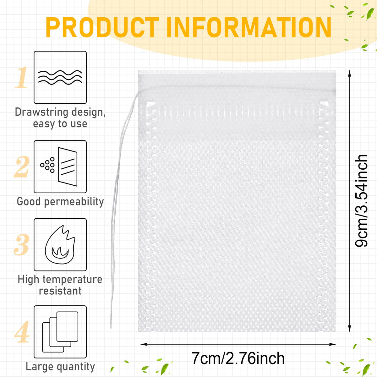 Remerry bulk tea bags packaging is convenient for daily use or gifting