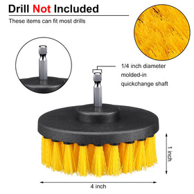 Remerry grout-cleaning drill brush targets tile grout without scratching
