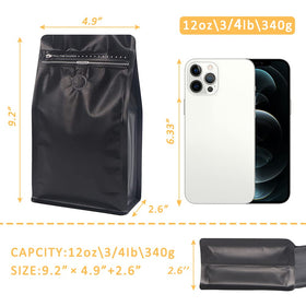REMTAP flat-bottom design bags provide sturdy standing storage.