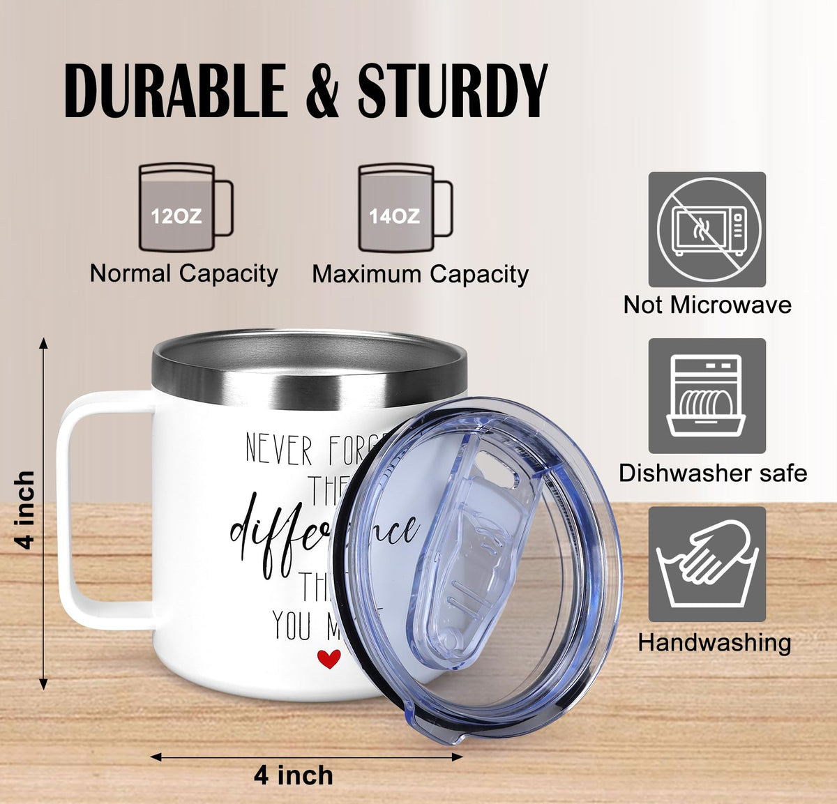 Renawe Christmas gift mug for women adds a warm seasonal touch