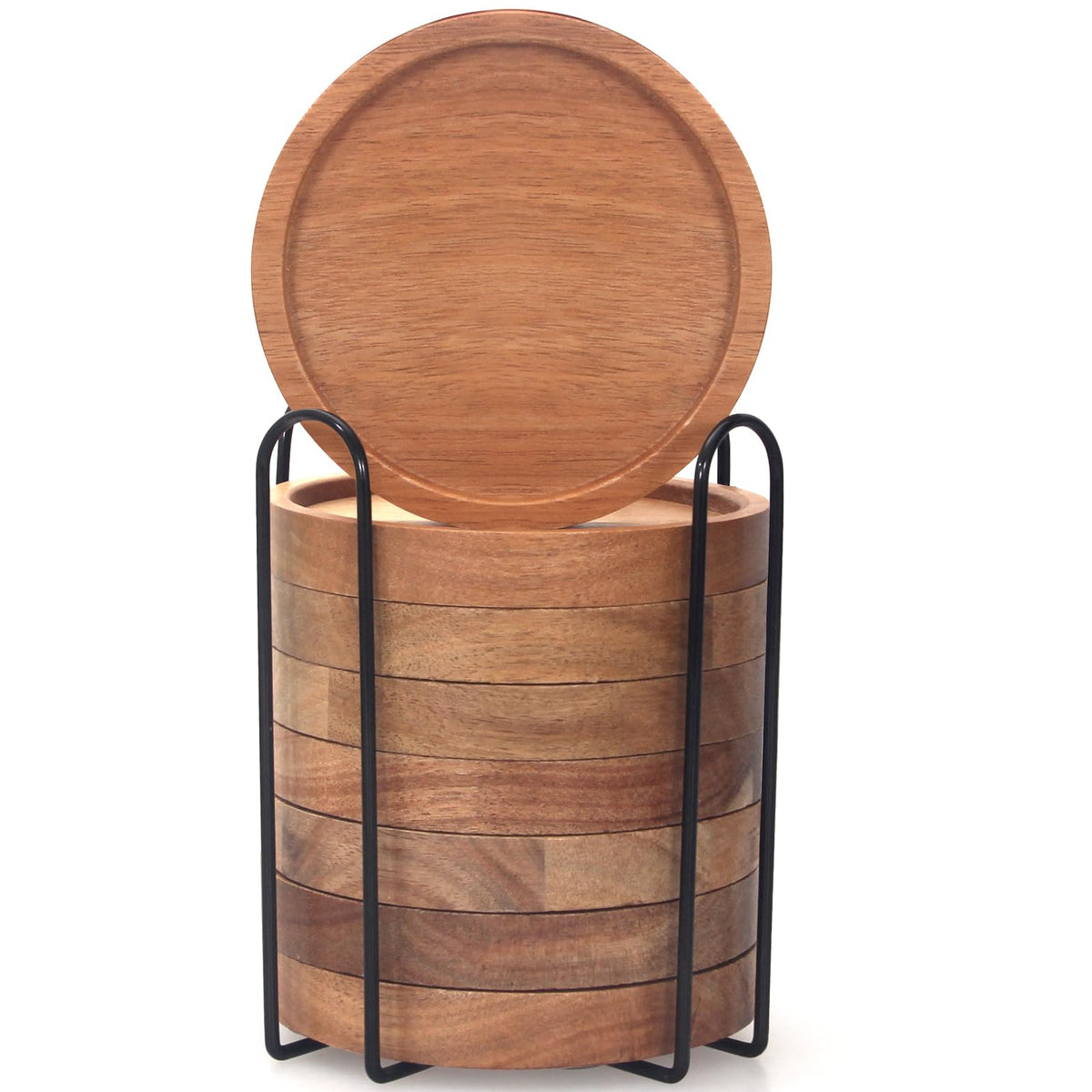 Renawe decorative coaster set adds style to dining and bar spaces.