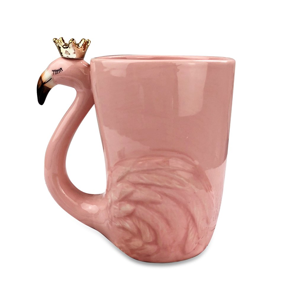 Renawe flamingo face mug for everyday coffee moments