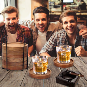 Renawe gift-ready coaster set suitable for housewarming or holidays.