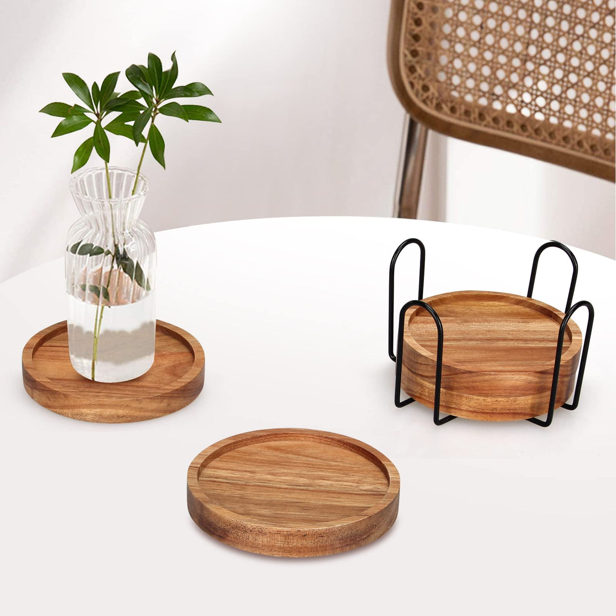 Renawe gift-ready coaster set suitable for home or outdoor use.