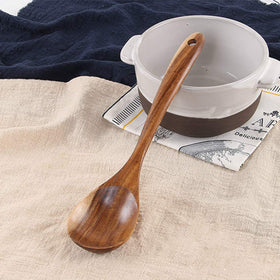 Renawe multi-use wooden utensils simplify daily meal prep.