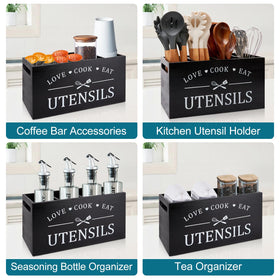 Renawe countertop storage for oil bottles and coffee accessories