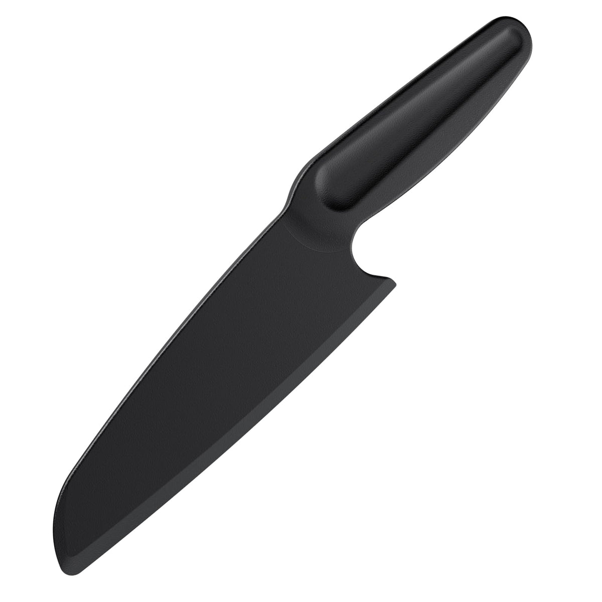 ReneeChef nylon knife close-up of the 5-inch blade for precise nonstick cuts