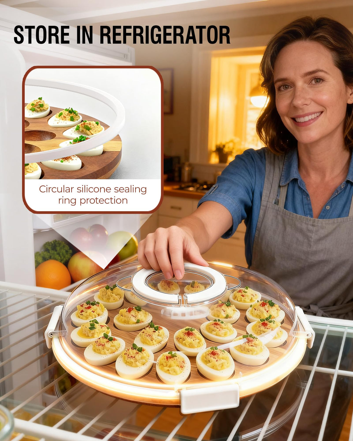Renmxj dishwasher safe lid for simple cleanup