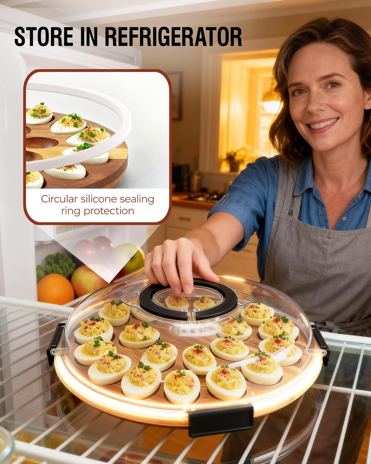 Renmxj Easter gift idea featuring a stylish, practical egg tray.