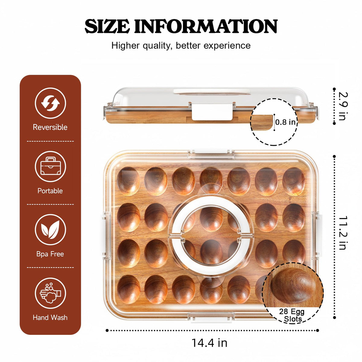 Renmxj upgraded 2026 tray blends dining appeal with practical transport