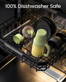 Renoj bottle is dishwasher-safe for easy cleaning.