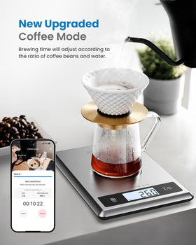 RENPHO auto-off timer conserves energy during meal prep sessions.