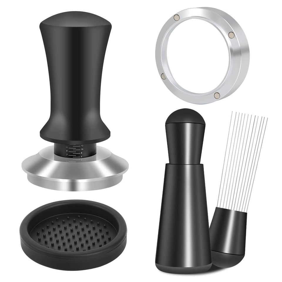 Reoszeank calibrated tamper for 54mm portafilter providing even tamping