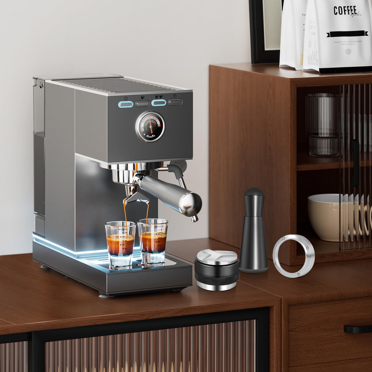 Reoszeank gift-ready espresso tool set for coffee lovers.