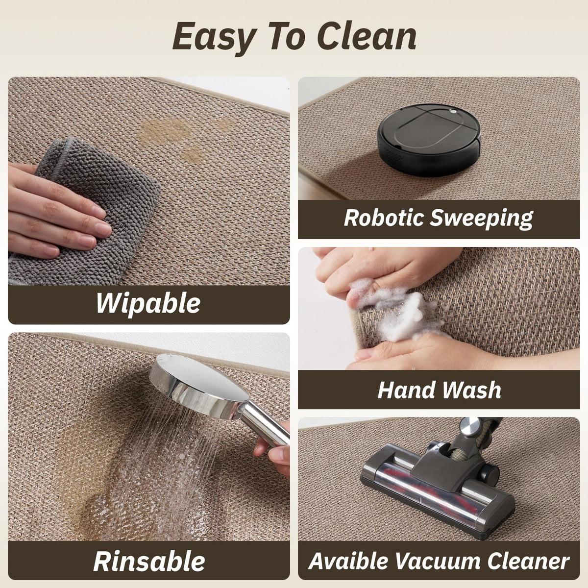RESARE mat placed in front of the sink demonstrating coverage and practicality.