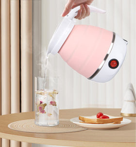 Resgitiati travel kettle auto-shut-off adds peace of mind during boiling
