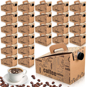 Resholder 10-pack disposable coffee dispensers with 96 oz capacity for events.