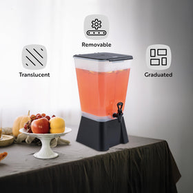 Restaurantware Bev Tek stand provides sturdy support and easy access at events.