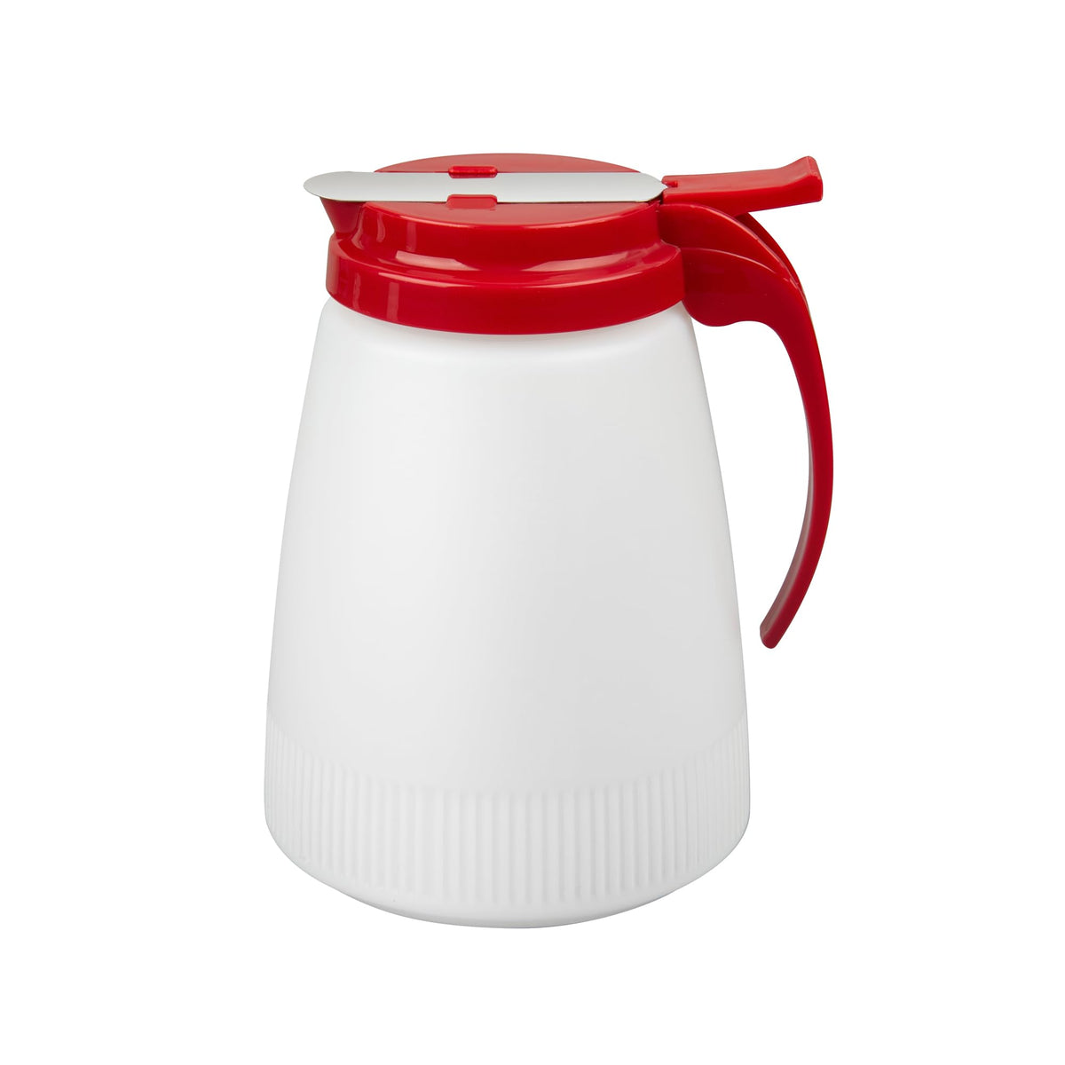 Restaurantware Chef 101 thumb-tab pour control aids accurate portioning for toppings.