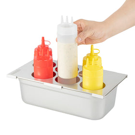 Restaurantware ergonomic rack design supports quick reach and tidy counters