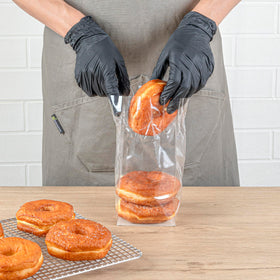 Restaurantware crystal-clear bag showing vibrant sweets and pastries