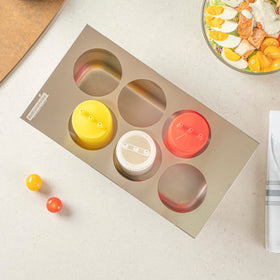 Restaurantware easy-access condiments speed up plating and service
