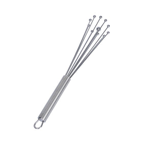 Restaurantware ergonomic-handle whisk supports comfortable, extended use during whisking tasks.