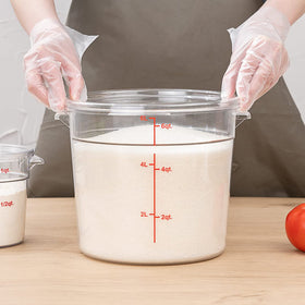 Restaurantware freezer-safe container suitable for hot and cold foods.