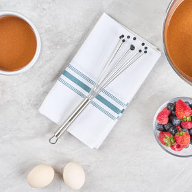 Restaurantware compact storage-ready whisk keeps tools within reach.