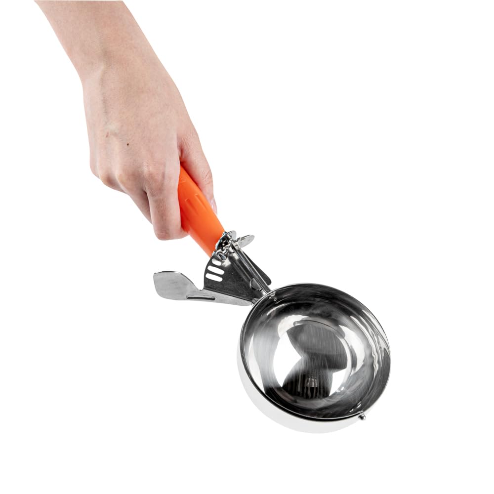 Restaurantware Met Lux 10-inch tall scoop designed for high-volume environments.