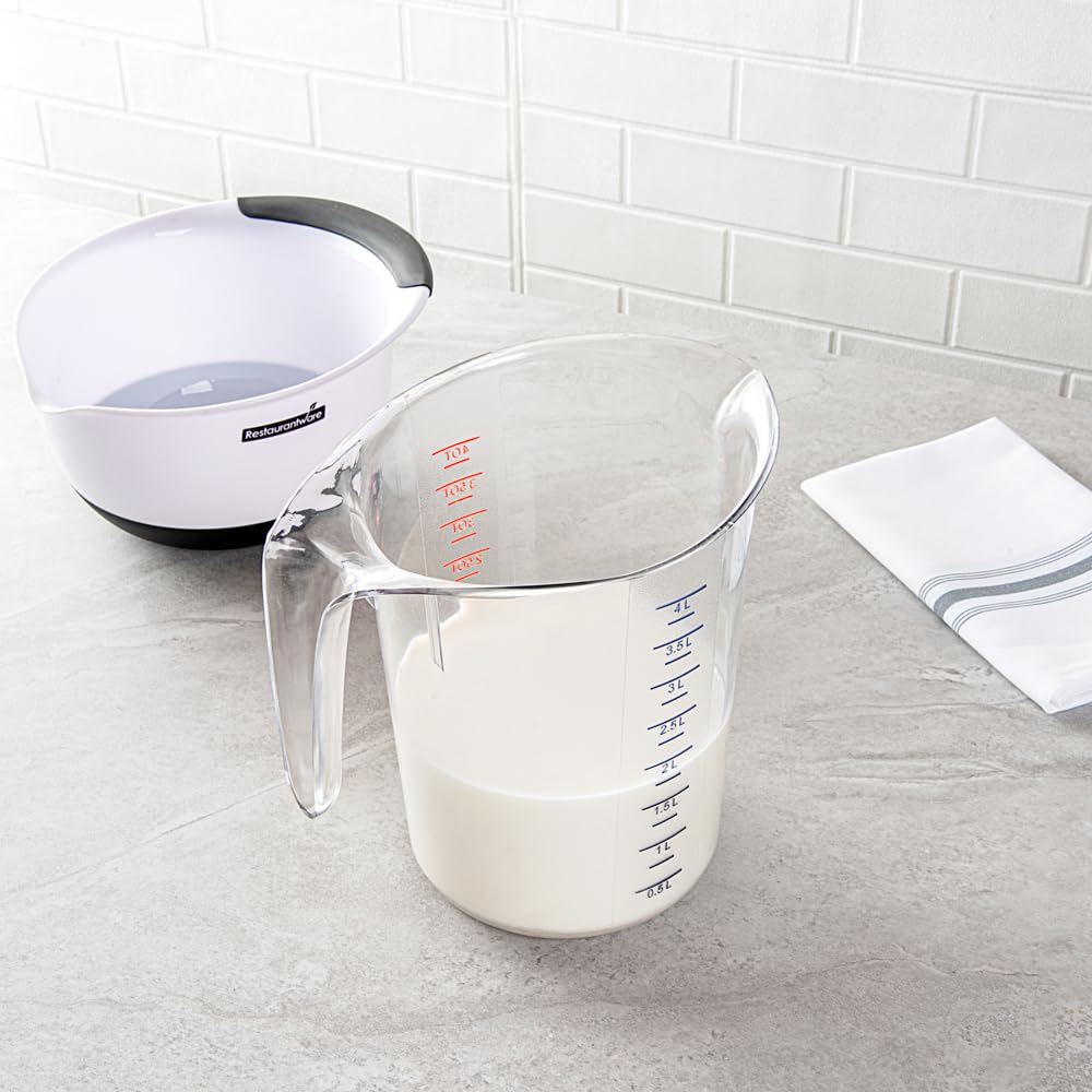 Restaurantware temperature-tolerant jar withstands hot liquids up to 248F.
