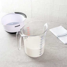 Restaurantware temperature-tolerant jar withstands hot liquids up to 248F.