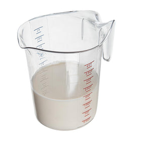 Restaurantware 9.5in L x 7.3in W x 9.5in H jar fits compact prep areas.
