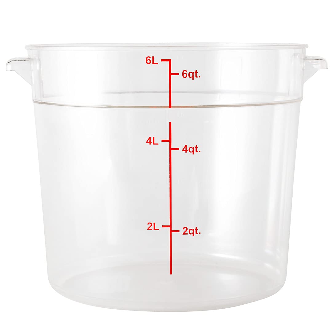 Restaurantware stain- and odor-resistant container keeps pantry fresh.