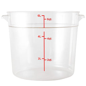 Restaurantware stain- and odor-resistant container keeps pantry fresh.