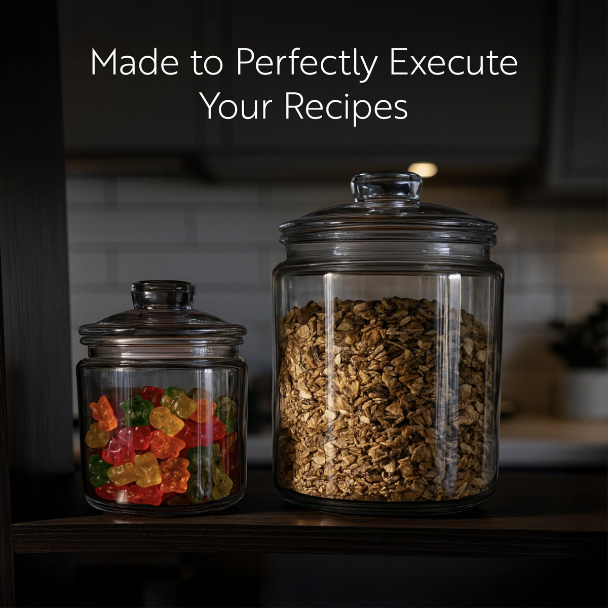 Restaurantware Vetri jar lid provides airtight seal and freshness preservation.