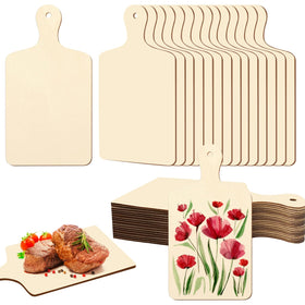Retainbre mini cutting board with handle for stylish serving and small prep tasks.