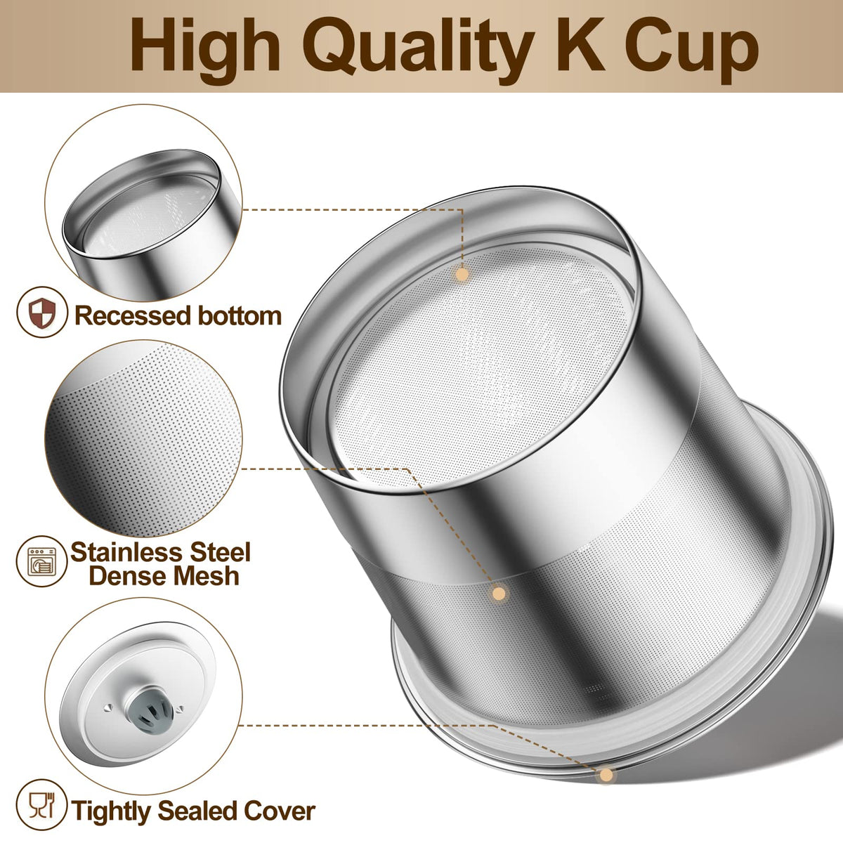RETHONE dishwasher-safe pod simplifies cleaning after brewing