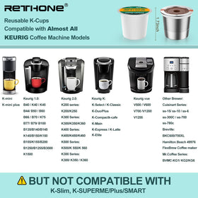 RETHONE pod top sealing ring for secure, leak-free brewing and preserved flavor.
