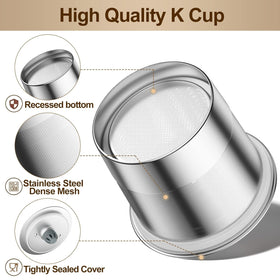 RETHONE precision mesh close-up highlighting fine filtration for richer extraction
