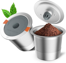 RETHONE stainless steel reusable K Cup for durable, waste-free brewing