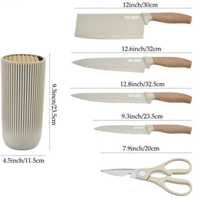 RETROSOHOO khaki blade with non-stick coating for easy cleaning