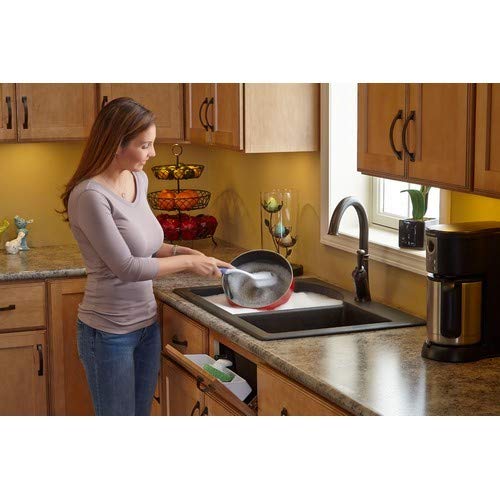 Rev-A-Shelf 14-inch tip-out trays side view highlights slim profile for tight spaces.